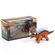Figurka dinozaura stegozaura z efektami świetlnymi