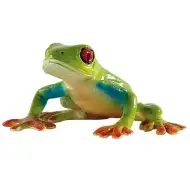 Figurka gry red-eyed frog - Bullyland