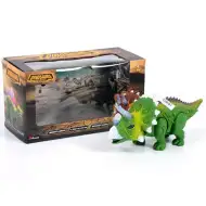 Figurka triceratopsa na baterie ze światłem 25 cm