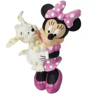 Figurka zabawkowa z Minnie Mouse i jej zwierzakiem
