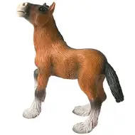 Figurka źrebięcia shire - Bullyland