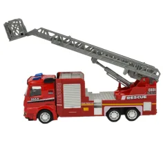 Fire Rescue: Strażacka ciężarówka z napędem, światłem i dźwiękiem, dostępna w różnych wariantach, 19 cm, 1 sztuka zdjęcie 8