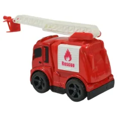 Fire Rescue: Wóz strażacki w dwóch wersjach, z mechanizmem napędowym 1 szt. zdjęcie 6