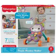 Fisher Price: Chodzik z małpką - Mattel