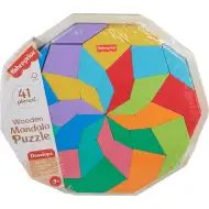 Fisher-Price: Drewniana mandala kolorowa – Mattel