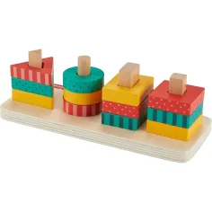 Fisher-Price: Drewniana układanka rozwijająca - Mattel zdjęcie 2
