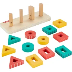 Fisher-Price: Drewniana układanka rozwijająca - Mattel zdjęcie 3