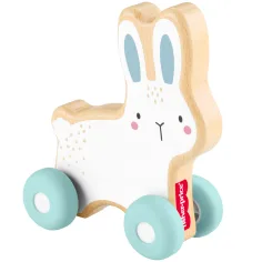 Fisher-Price: Drewniany pchacz królik - Mattel zdjęcie 2