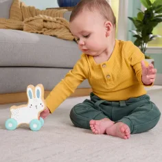 Fisher-Price: Drewniany pchacz królik - Mattel zdjęcie 3