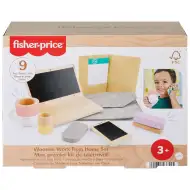 Fisher Price: Drewniany zestaw do zabawy Home Office - Mattel