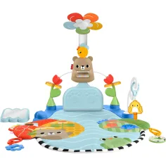 Fisher-Price: Interaktywna mata do zabawy z misiem - Mattel