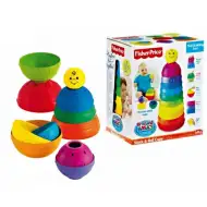 Fisher-Price: Kolorowa piramida z kubeczków