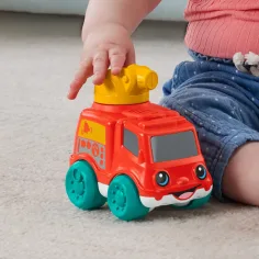 Fisher-Price: Pchaj i jedź autko - Wesoły strażak - Mattel zdjęcie 2