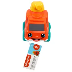 Fisher-Price: Pchaj i jedź autko - Wesoły strażak - Mattel zdjęcie 3