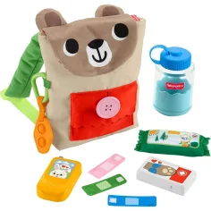 Fisher-Price: Plecak z misiem - Mattel zdjęcie 2
