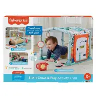 Fisher-Price: Przekształcalna mata do zabawy Słodki Dom – Mattel
