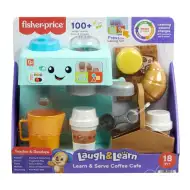 Fisher-Price: Śmiej się i rozwijaj Ekspres do kawy Babarista - Mattel