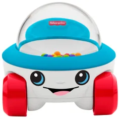 Fisher-Price: Tili-toli samochodzik do popychania z kolorowymi, skaczącymi koralikami - Mattel zdjęcie 2
