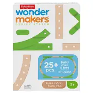 Fisher-Price: Wonder Makers zestaw do budowy torów 25 elementów - Mattel