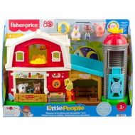 Fisher-Price: Zestaw do zabawy Little People Farma z figurkami zwierząt - Mattel