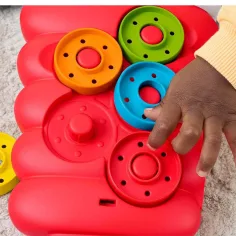 Fisher-Price: Zestaw do zabawy z wieżą pierścieniową - Mattel zdjęcie 4