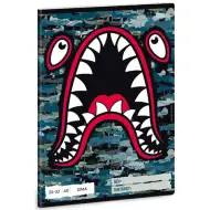 Flying Sharks zeszyt gładki A5