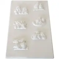 Formy do odlewania gipsowych figur w parach