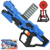 Frantic Launcher: Ręczna wyrzutnia gąbek z tarczą i nabojami 49 cm