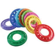 Frisbee z otworem 24 cm - D-Toys
