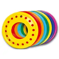 Frisbee z otworem, 28 cm - D-Toys