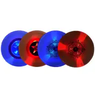 Frisbee ze światłem w różnych wersjach, 23 cm