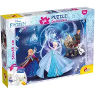 Frozen 2 w zestawie 2 w 1: puzzle 24-elementowe i kolorowanka 50x35 cm - Lisciani