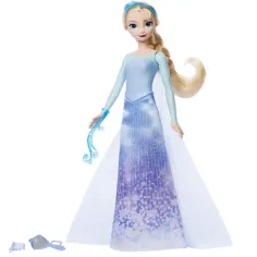 Kraina Lodu Spin Reveal: Magiczna niespodzianka lalka Elsa - Mattel zdjęcie 2