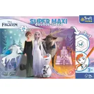 Frozen SuperMaxi dwustronne 3 w 1 puzzle 24 elementów