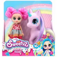Funville: Pachnąca mini lalka Cukiereczek z jednorożcem 17cm