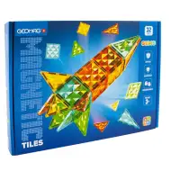 Geomag: Magnetyczne Płytki Gems Rakieta - zestaw rakieta 32 elementy