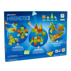 Geomag: Magnetyczne Płytki Gems Rakieta - zestaw rakieta 32 elementy zdjęcie 2
