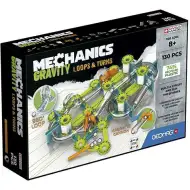 Geomag Mechanics Gravity Loops magnetyczny zestaw konstrukcyjny, 130 elementów