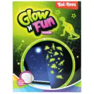 Glown Fun Naklejka dekoracyjna z dinozaurami