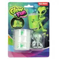 Glown Fun Slime Alien: Fluorescencyjny slime w olejowej beczce z figurką kosmity