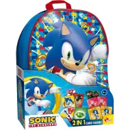 Gra karciana Sonic w plecaku - Lisciani