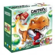 Gra zręcznościowa z atakującym dinozaurem