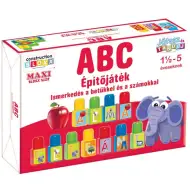 Graj i ucz się!: Rozwijająca gra konstrukcyjna z literami alfabetu i liczbami - D-Toys