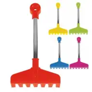 Grebla z metalowym trzonkiem w różnych kolorach 32 cm - Wader