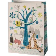 Green Grass torba prezentowa premium w duzym rozmiarze z motywem Kubusia Puchatka, 26x14x33 cm