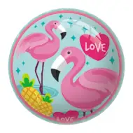 Gumowa piłka flamingo 14 cm
