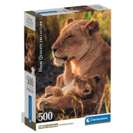 HQC Feline Love puzzle 500 elementów - Clementoni