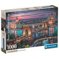 HQC Światła Dunaju puzzle 1000 elementów - Clementoni