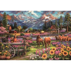 HQC Swobodnie galopujący jeździec — puzzle 3000-elementowe - Clementoni zdjęcie 2