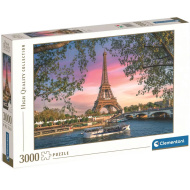 HQC Wieża Eiffla, Paryż, puzzle 3000 elementów - Clementoni